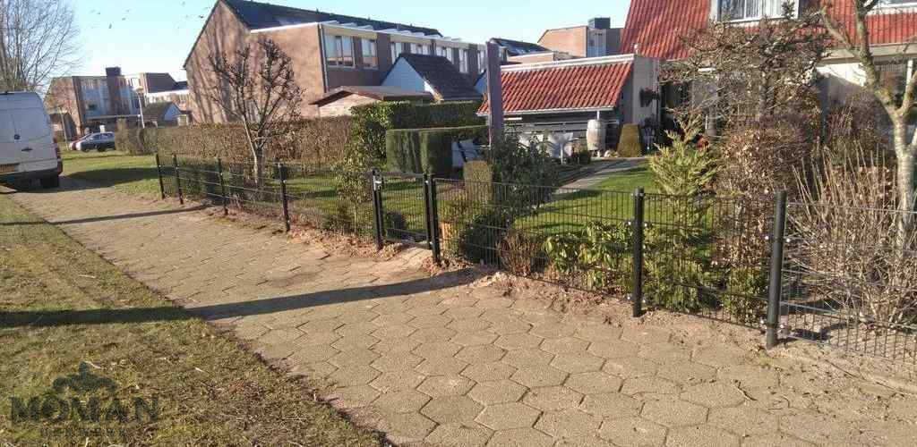 hekwerk tuin Coevorden