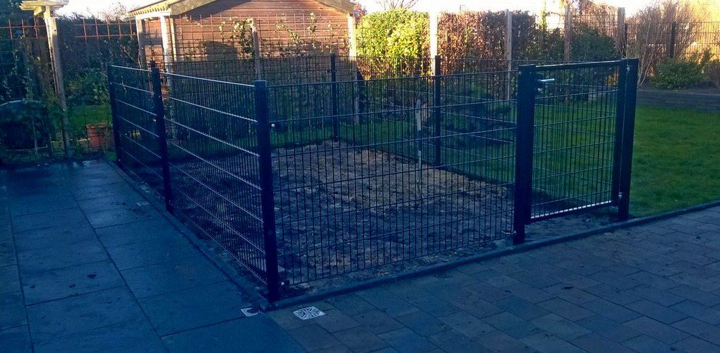 hekwerk Emmen hondenren