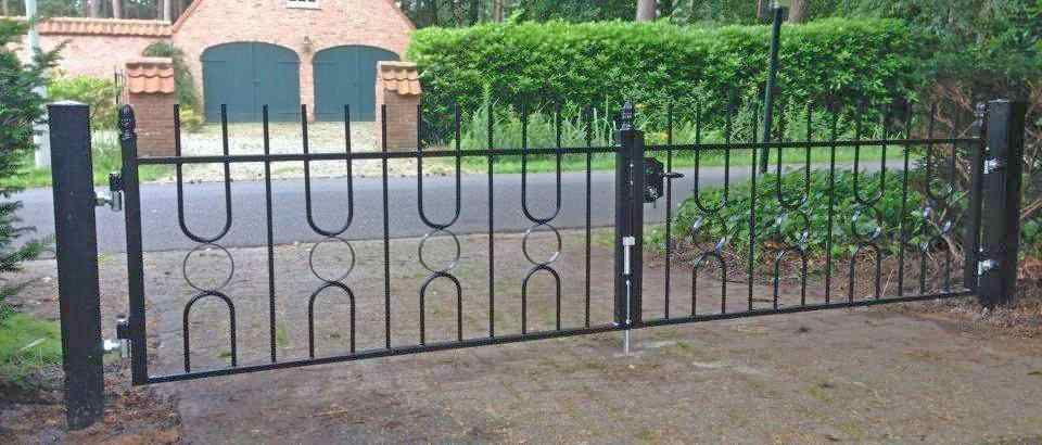 voorbeeld poort hekwerk Steenwijk