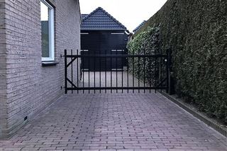 Spijlen poort voor klant in Odoorn